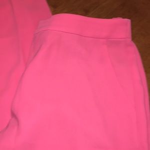 J. Crew, crepe pants in salmon, 14